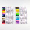 Paint Pens Paint Marker for Metal Canvas Wood Rock Fabric Glass Mugs 28 Colors Paint Marker Pens Waterproof Oil