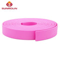 Wholesale 25mm Abrasion Resistant Waterproof PVC Coated Weldable Webbing Leather Belt-Outdoor Product Use Silicone TPU