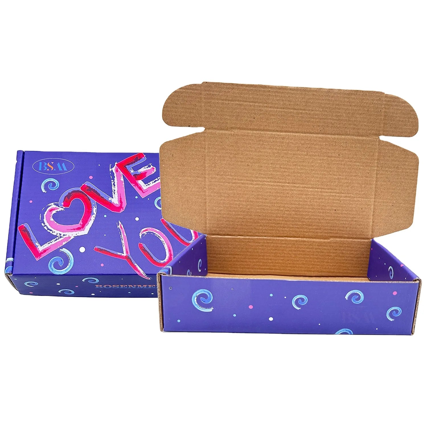 Cardboard Boxes Mailing Box Custom Logo Custom Size Custom Color Coated Paper Embossing Recycled Materials Clothing Packaging