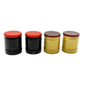 30x35mm Aluminium Vodka Ropp Cap Top logo Printing Vodka Metal Screw Lids Bottle Caps Closures