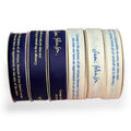 Customization logo Printed Gross Grain Ribbon Personalized Printed logo Satin Fabric Ribbon Roll