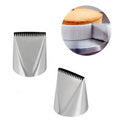 304 Stainless Steel Extra Large Plastering Pastry Nozzle Cake Decorating Nozzles Tool Icing Pastry Tips #200