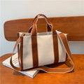 Stripe Shopping Bags for Women Crossbody Mujer Fashion Shoulder Bags Large Capacity Grocery Totebags Korean Style Cute Tote Bags