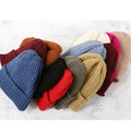 Yukaihe Custom Embroidery Fisherman Wholesale Knitted Wool Winter Beanies Hats With logo for Men Women