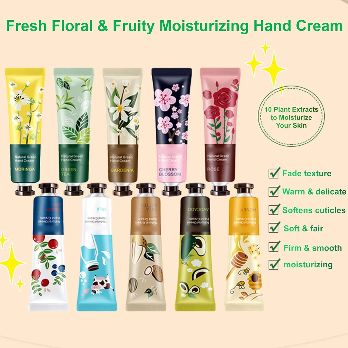 Travel Size Whitening Nourishing Organic Natural Botanical Fragrance Moisturizing Hand Cream for Working Dry Chapped Hands MegaBDM