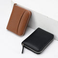RFID Anti-degaussing Organ Card Bag Purse Cross-border Hot Zipper Multi-function Card Sleeve Anti-theft Swipe Card Clip