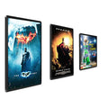 Ultra-Thin Aluminum Frame LED Display Screen Wall Mounted Tempered Glass Light Box for Advertising Movie Poster Light Box
