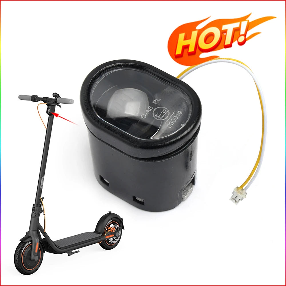 Superbsail Original Headlight Kit for Ninebot F20 F25 F30 F40 KickScooter Electric Scooter Head Lamp Front LED Light Parts