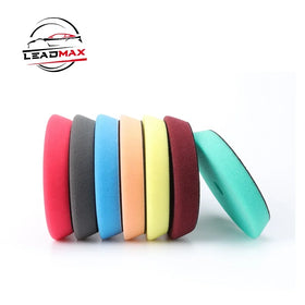 LEADMAX Car Care Detailing DA Foam Polishing Pad Medium Cutting Foam Buffing Pad Dia130mm/150mm