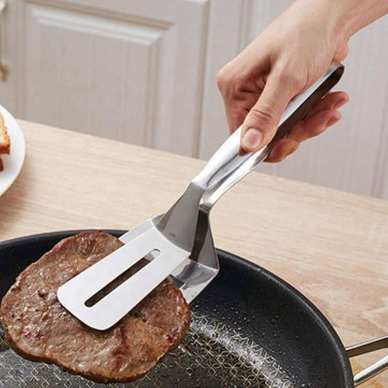 BBQ Kitchen Accessories Roast Steak Fried Bread Egg Fried Fish Non-Stick Grill Pliers Stainless Steel Food Pliers Grill Clip