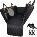 Hot Sale Waterproof Dog Cars Trucks SUV Cushion Mat Pad Pet Car Backseat Cover With Mesh Window