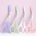 Women's Stainless Steel Beauty Scissors Comb 1pc Eyebrow Trimmer Makeup Tool