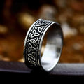 Viking Nordic Celtic Knot Amulet Ring Men's Ring Bands Ring for Couple Engagement Jewelry Fashion Jewelry