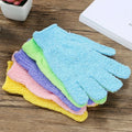 Five-Finger Exfoliating Glove Nylon Bath Scrubber Glove Bath Exfoliating Scrub Towel for Bath