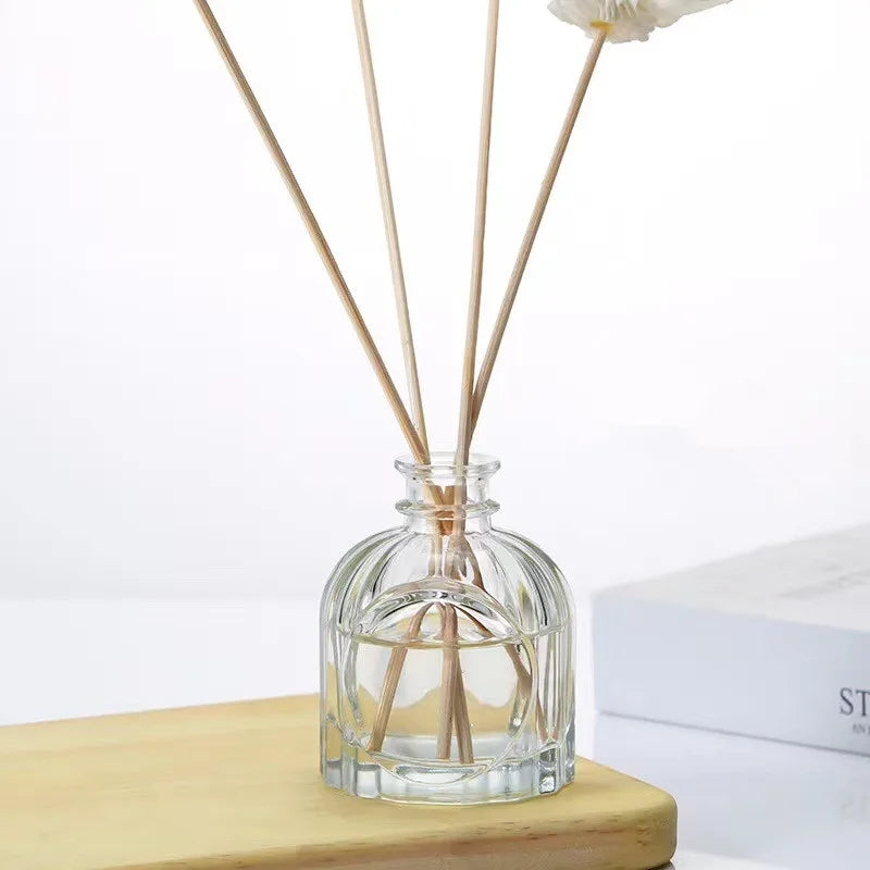 50ml 100ml Scented Bottle New Style Reed Diffuser Glass Bottle Custom Box