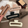 New Accessories Frosted 12.6CM Grab Clip Temperament Hair Claw for Women