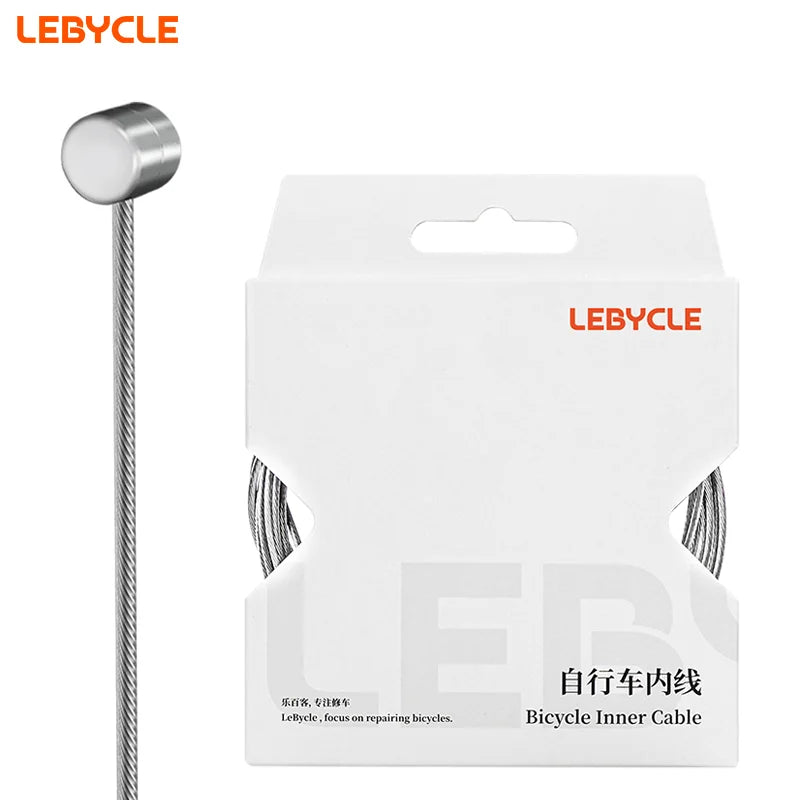 LEBYCLE MTB Road Bike Stainless Steel Brake Inner Cable Bicycle Shift Inner Wire Cycling Brake Shift Cable Core Inner Line