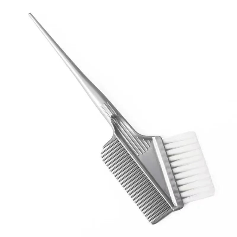 Double-Sided Soft Plastic Handle Waterproof Hair Dyeing Cleaning Brush High-End Barber Shop Tools for Salon Hairdressing