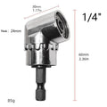 105 Corner Screwdriver Connector Electric Drill Accessories Extension Pieces Socket Curved Screwdriver Head Cornering Device
