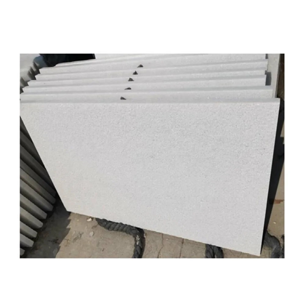Dallas White Granite Flamed Finish Price for Slabs Tiles