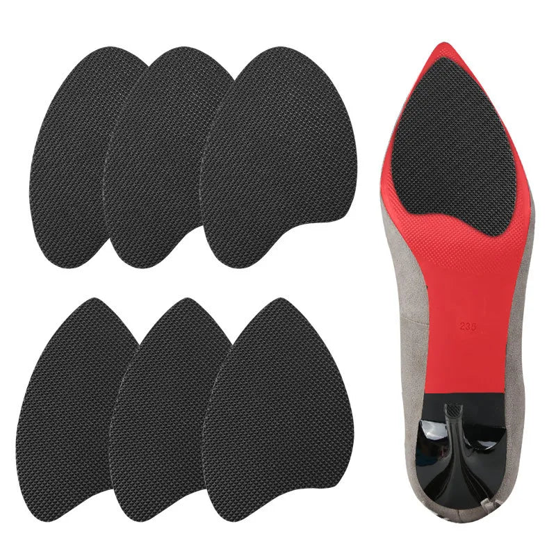 Self-Adhesive Non slip Shoe Pads Grips Rubber DIY Shoe Sole Protectors Anti-slip Shoe Bottom Stickers MegaBDM