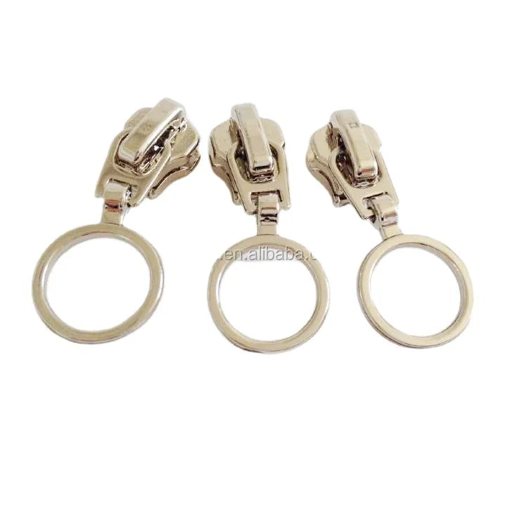 Wholesale High Quality Fashion Bag Zipper Sliders Auto Lock Nickel-Free OEKO-TEX100 Certified Metal Plating