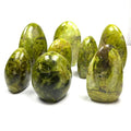 Crystal Free Form Stone Wholesale Polished Green Opal Crystal Fat Decoration Stones for Fengshui