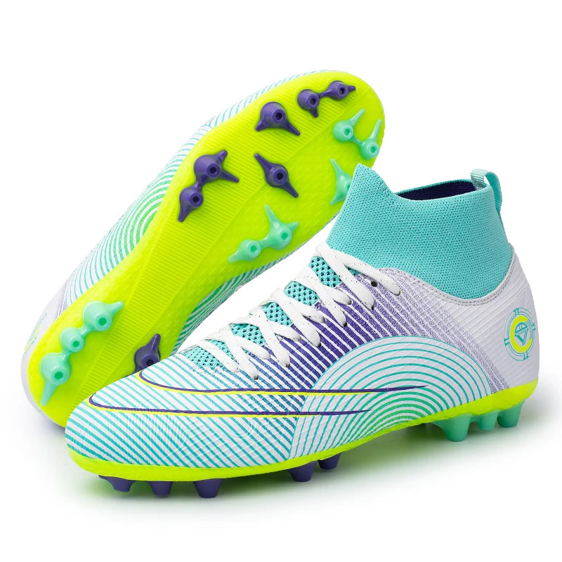 High Quality Football Boots Soccer Shoes Assassin Chuteira Campo TF/AG Football Sneaker Futsal Training Shoes