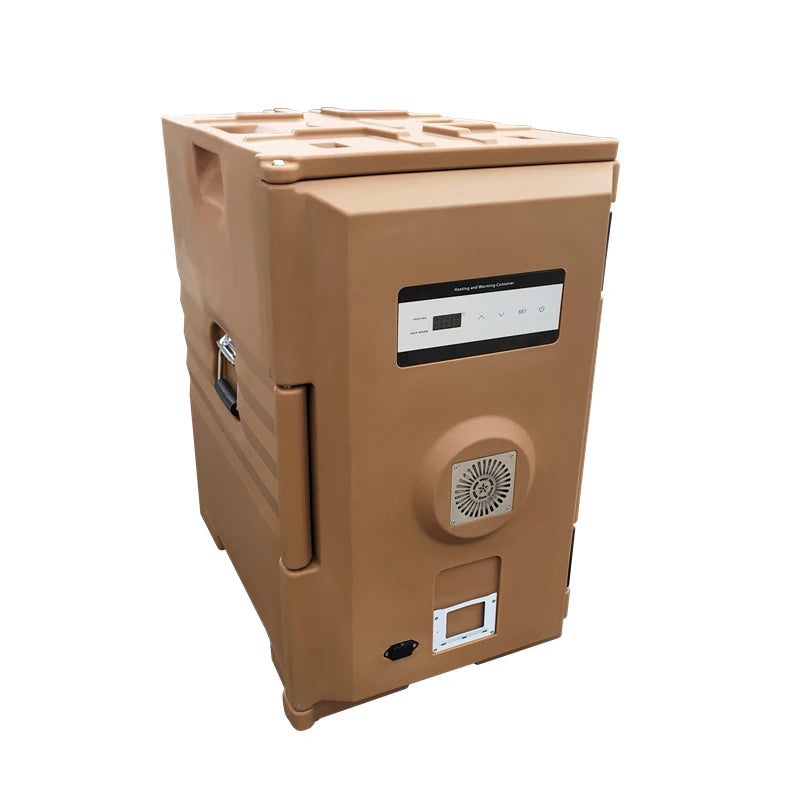Wholesale Factory Price  Insulated  Food Cabinet Box with Static-free Wheels for Catering Electric Food Warmer