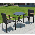 Wholesale Outdoor Furniture Outdoor Dining Chair Popular Restaurant Terrace Furniture Rattan Furniture Chairs Set
