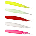 Top Right SB107 100mm 6.5g Worm Soft Bait PinTail Swim Baits Fishing Soft Lures Soft Plastic Lure for Bass Pike Pesca