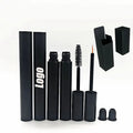 Vials 5 ml Aluminum Mascara Tube for Eyelashes Black Eyeliner Empty Customized Liquid Bottle Packaging 5ml Metallic Mascara Tube
