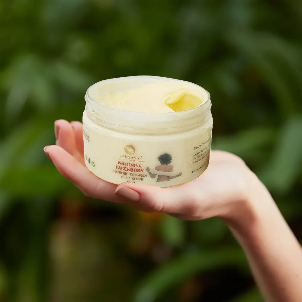 Custom Logo Private Label Natural Exfoliating Brightening Body Scrub Skin Whitening Organic Body Scrub Wholesale
