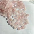 Natural Stones Oval Flat Bottom Cabochon 10*12mm Green Jade Moonstone Pink Rose Quartz