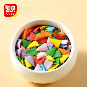 For Spanish Sliced Solid Flag Colorful Confetti Halal Sprinkles for Cake Decorating