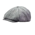 Male Ivy Berets Hat Big Head Man Spring Autumn Newsboy Cap Wool Beret Caps Winter Felt Flat Caps