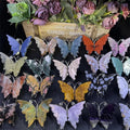 Wholesale Price Gemstone Crystal Butterfly Carving Mixed Material Crystal Butterfly for Wedding Gift