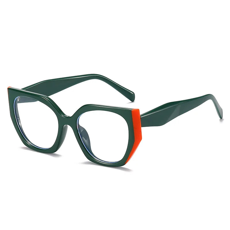 Unisex Metal Hinge Women Eye Glasses Frame Glasses With Blue Light Filter Designer Optical Frames Wholesale