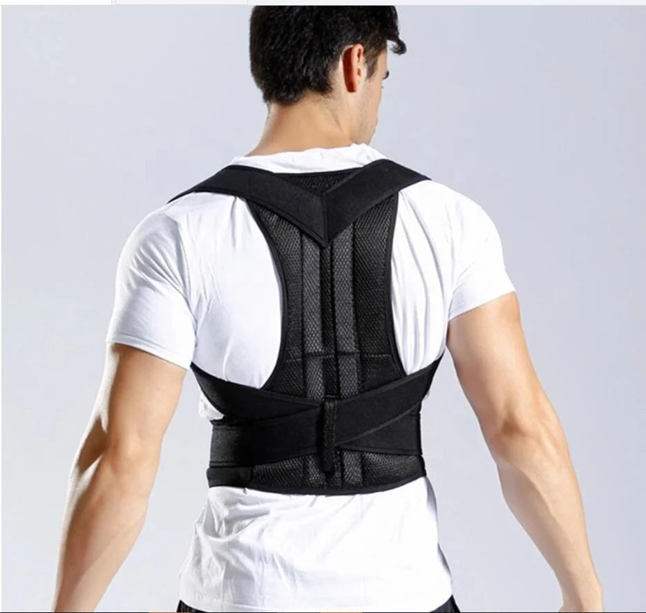Drop Shipping Corrective Back Supporting Shaper Man Shaping Cincher Corrector De Postura Posture Body Shaper Men Faja Hombre