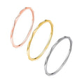Fashion Vintage Gold Plated Tail Ring Fine Stainless Steel Cheap Wedding Rings Jewelry