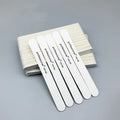 Professional 100/180 Nail Art Manicure Sanding Half Moon/Rectangle File Sandpaper Nail Files Buffer