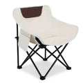 Foldable Oversized Padded Round Saucer Outdoor Folding Camping Moon Chair with Carry