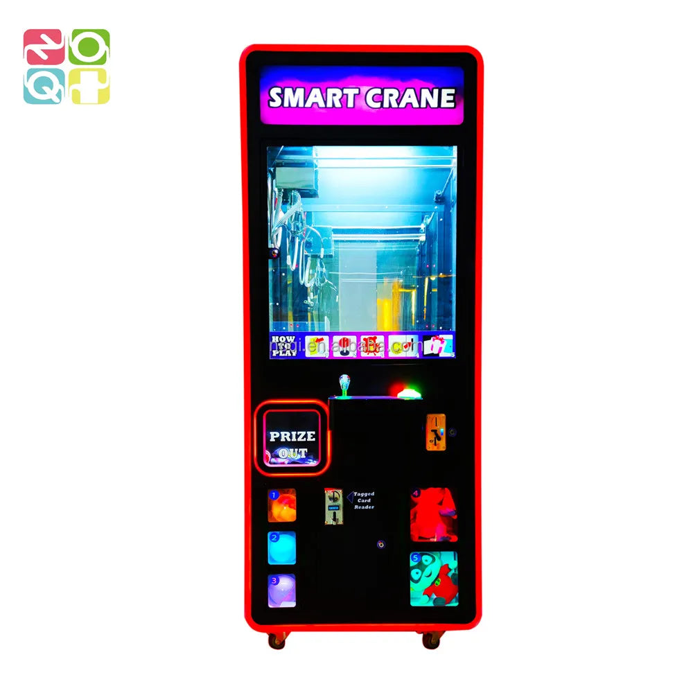Metal Cabinet Black Color Smart Doll Crane Machine extra Prize Locker Claw Crane Machine