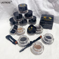 Wholesale 10 Colors Eyebrow Pomade Waterproof Eyebrow Gel Private Label Long Lasting Eyebrow Cream