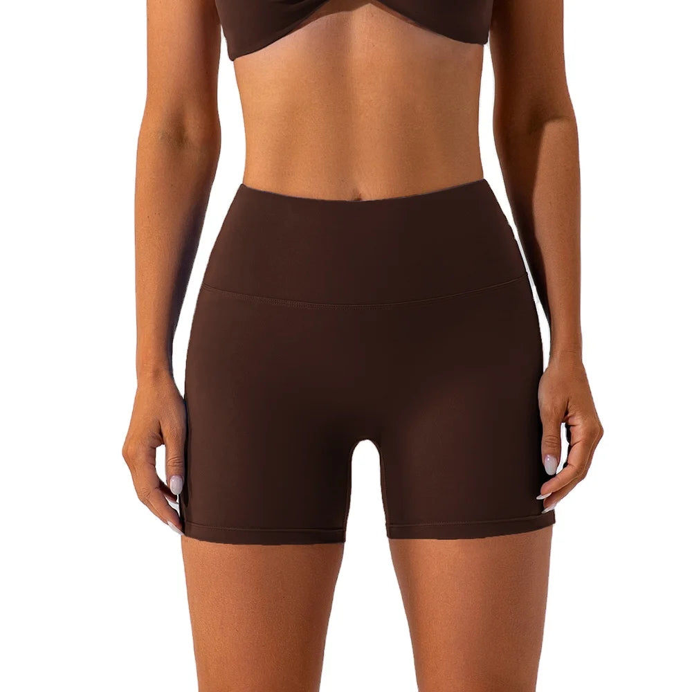 Gym Fitness Fashion Jogger Color Breathable Women Sports Shorts