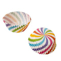 Wholesale 1000pcs  Eco-Friendly  Christmas Moulds rainbow Food Grade Paper Cupcake Liners Muffin Cups Baking Cups