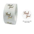 Custom Gold Foil Stamping Adhesive Sticker Waterproof Vinyl Label for Glasses & Earrings 100 Pcs