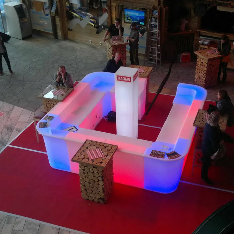 Light up Led Portable bar / Mobile bar Counter