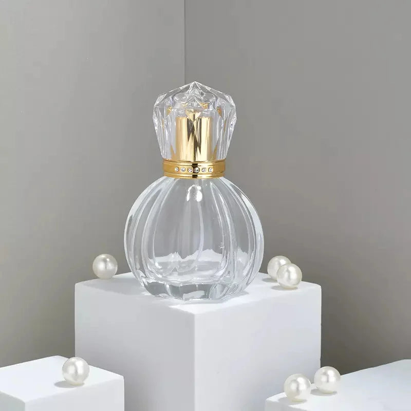 50ml Luxury Reusable Sprayer Atomizer Empty Perfume Glass Bottle