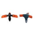 1/2 Inch Male Thread 360 Degree Adjustable 3 Way Rotary Sprinklers Garden Agriculture Irrigation Sprinkler